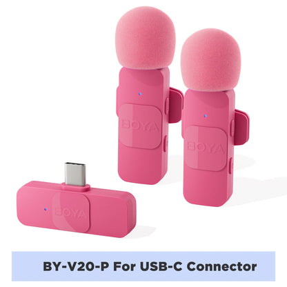BOYA BY-V Pro:  Wireless Mini Lavalier Mic