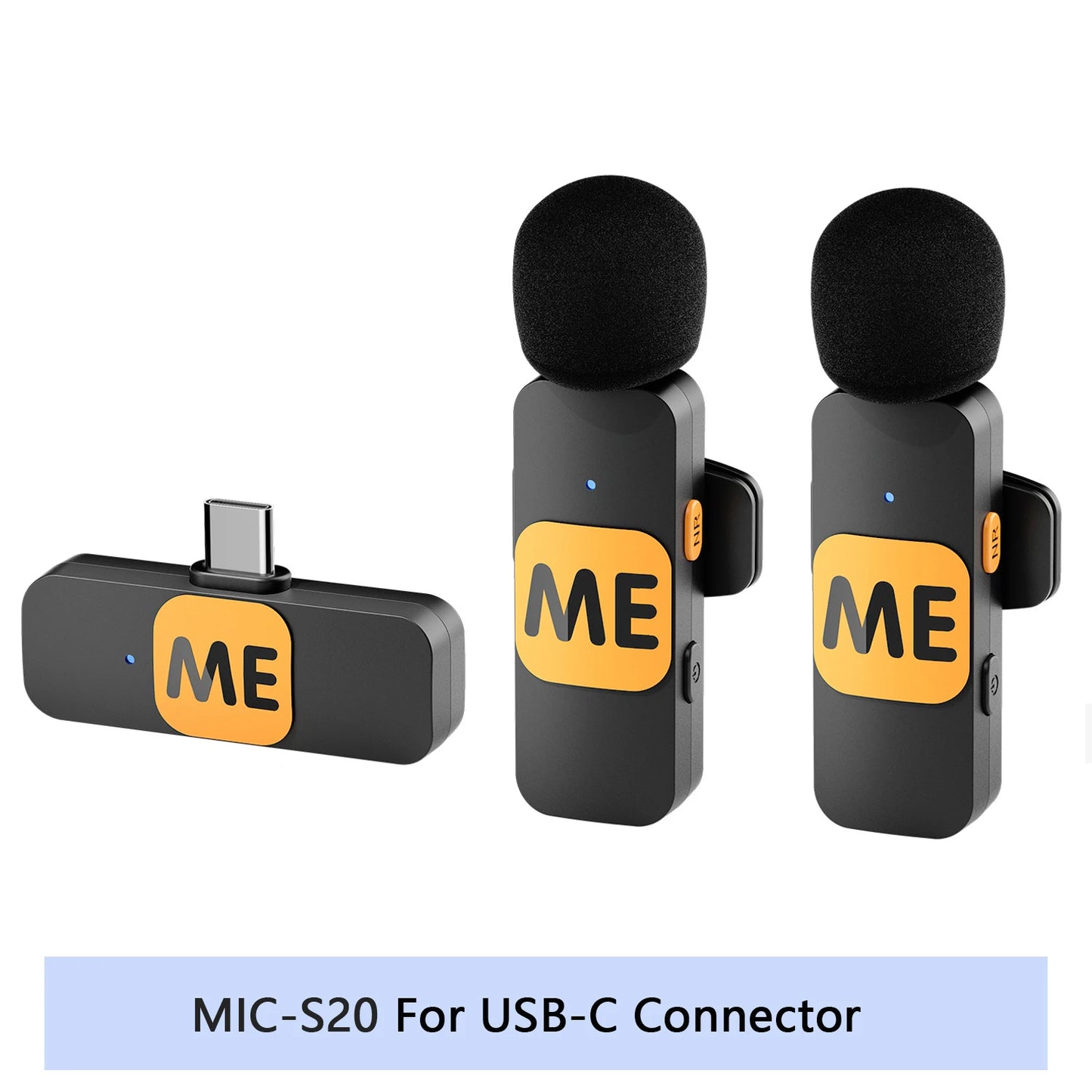 BOYA BY-V Pro:  Wireless Mini Lavalier Mic