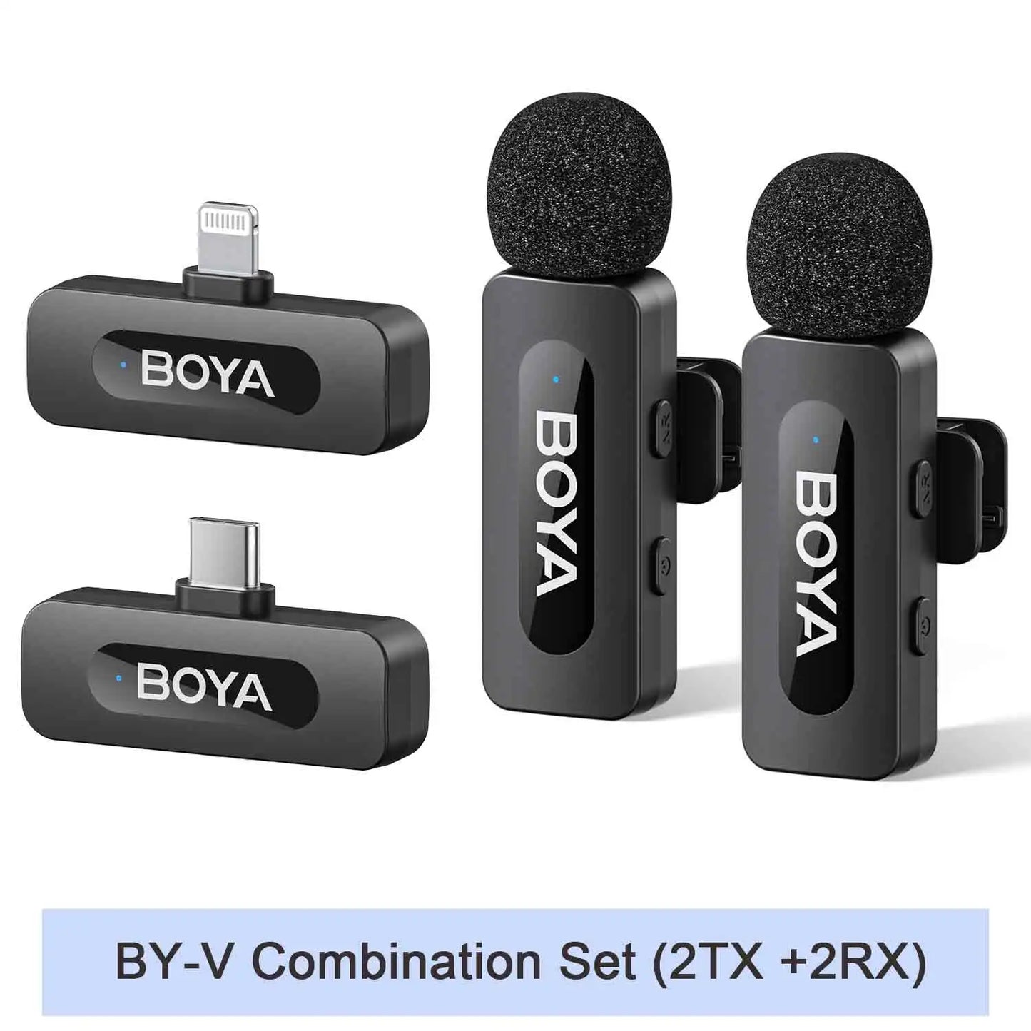 BOYA BY-V Pro:  Wireless Mini Lavalier Mic