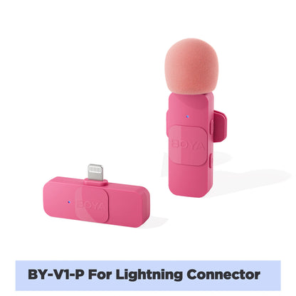 BOYA BY-V Pro:  Wireless Mini Lavalier Mic