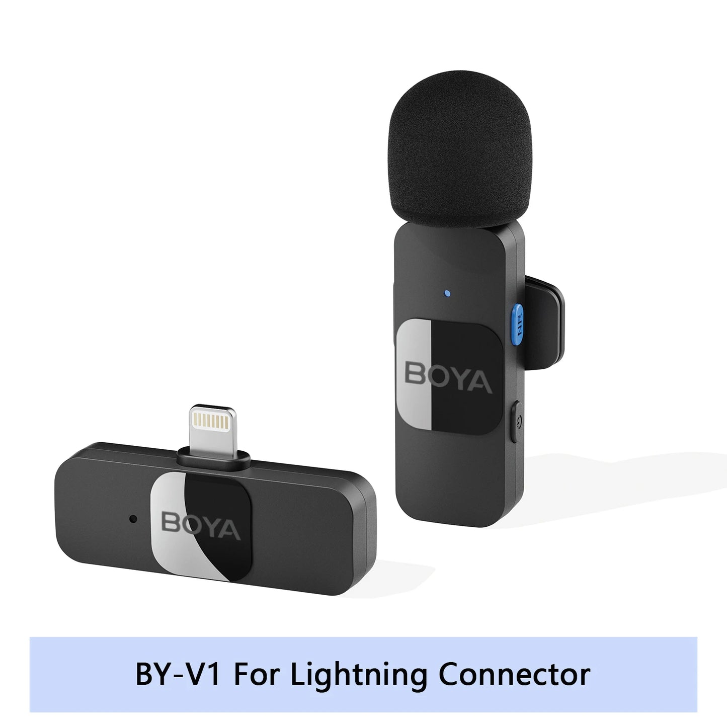 BOYA BY-V Pro:  Wireless Mini Lavalier Mic